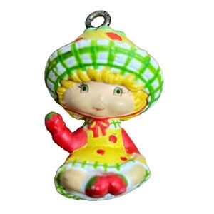 Rare 2004 Strawberry Shortcake Miniature Mini Apple Dumpling Figure Ornament 1.2